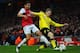 LONDON, ENGLAND - NOVEMBER 23: Lukasz Piszczek of Dortmund and Andre Santos of Arsenal fight for the ball during the UEFA Champions League Group F match between Arsenal FC and Borussia Dortmund at Emirates Stadium on November 23, 2011 in London, England. (Photo by Mike Hewitt/Getty Images)