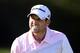May 12, 2013; Ponte Vedra Beach, FL, USA; Sergio Garcia reacts after birdieing the 13th hole in the final round of The Players Championship at TPC Sawgrass - Stadium Course. Mandatory Credit: Brad Barr-USA TODAY Sports