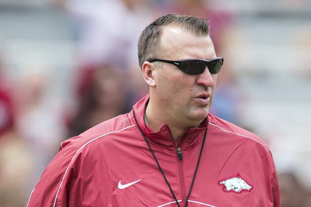 Arkansas Football: Bret Bielema Needs to Grow Thicker Skin