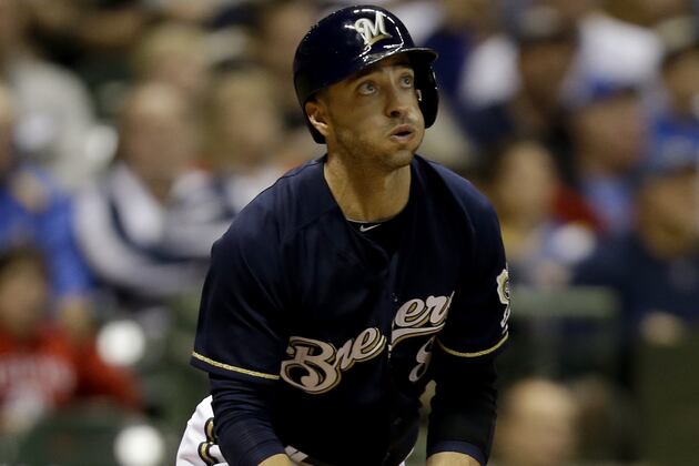 Rickie Weeks, Ryan Braun out of the Starting Lineup
