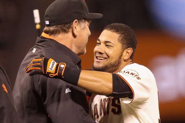 Bruce Bochy Will Present World Series Ring Melky Cabrera