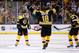 BOSTON, MA - MAY 13: Patrice Bergeron #37 of the Boston Bruins celebrates after scoring the game-tying goal in the third period against the Toronto Maple Leafs in Game Seven of the Eastern Conference Quarterfinals during the 2013 NHL Stanley Cup Playoffs on May 13, 2013 at TD Garden in Boston, Massachusetts. (Photo by Jared Wickerham/Getty Images)