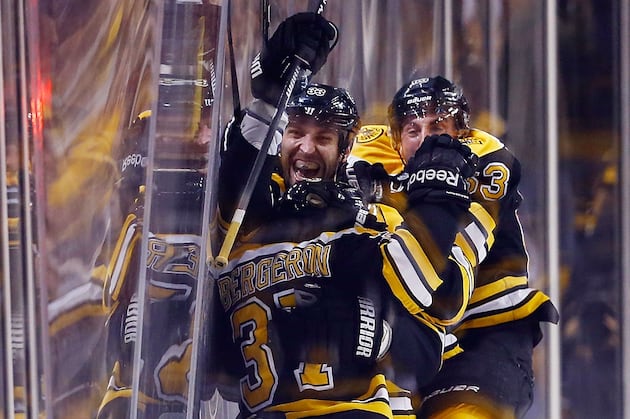 Video: Bergeron Jams Home the OT Winner