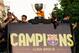 Barcelona celebrate their league title, but are they satisfied with it?