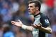 WIGAN, ENGLAND - APRIL 27: Gareth Bale of Tottenham Hotspur reacts during the Premier League match between Wigan Athletic and Tottenham Hotspur at the DW Stadium on April 27, 2013 in Wigan, England. (Photo by Richard Heathcote/Getty Images)