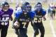 Mouland (number 7) scrambling for extra yardage in the Lady Outlawz inaugural game (Photo credit to Pete Mouland)