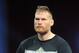 Jan 12, 2013; Oklahoma City, OK, USA; Josh Barnett enters the ring in his bout with Nandor Guelmino (not shown) in their Strikeforce MMA Heavyweight bout at the Chesapeake Energy Arena. Mandatory Credit: Mark D. Smith-USA TODAY Sports