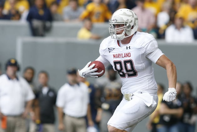 Former Terp TE Matt Furstenburg Soaking in NFL Experience with Ravens