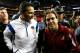 ATLANTA - DECEMBER 06: Head coach Nick Saban of the Alabama Crimson Tide congratulates head coach Urban Meyer of the Florida Gators after the Gators 31-20 win in the SEC Championship on December 6, 2008 at the Georgia Dome in Atlanta, Georgia. (Photo by Kevin C. Cox/Getty Images)