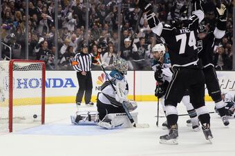 Slava Voynov's goal in the first period.