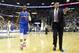 May 3, 2013; Memphis, TN, USA; Los Angeles Clippers point guard Chris Paul (3) walks off the court after being ejected during the fourth quarter against the Memphis Grizzlies in game six of the first round of the 2013 NBA Playoffs at FedEx Forum. The Memphis Grizzlies defeated the Los Angeles Clippers 118-105. Mandatory Credit: John David Mercer-USA TODAY Sports