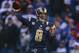 ORCHARD PARK, NY - DECEMBER 9: Sam Bradford #8 of the St. Louis Rams throws a pass during an NFL game against the Buffalo Bills at Ralph Wilson Stadium on December 9, 2012 in Orchard Park, New York. (Photo by Tom Szczerbowski/Getty Images)