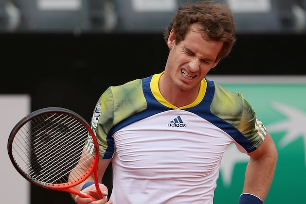 Andy Murray Retires from Italian Open During Match
