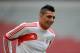 AMSTERDAM, NETHERLANDS - MAY 14: Oscar Cardozo of Benfica looks on during an SL Benfica training session ahead of the UEFA Europa League Final match against Chelsea at the Amsterdam Arena on May 14, 2013 in Amsterdam, Netherlands. (Photo by Michael Regan/Getty Images)