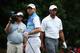 PONTE VEDRA BEACH, FL - MAY 11: Tiger Woods of the USA and Sergio Garcia of Spain stand on the 11th tee during round three of THE PLAYERS Championship at THE PLAYERS Stadium course at TPC Sawgrass on May 11, 2013 in Ponte Vedra Beach, Florida. (Photo by Richard Heathcote/Getty Images)