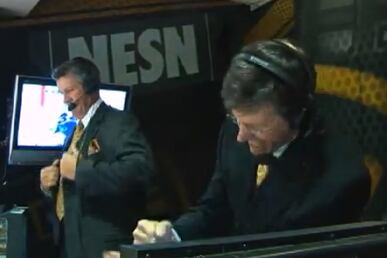Jack Edwards Makes Emphatic Call of Patrice Bergeron