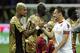 Kevin Prince Boateng, left, will hope there is no repeat of the racist chanting which marred their 0-0 draw with Roma last week