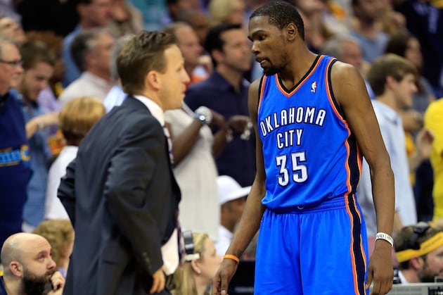 Kevin Durant, Thunder at Risk of Elimination