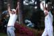 Adam Scott celebrates Masters playoff victory.