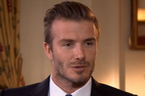 David Beckham Exclusive