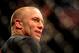 Oct. 29, 2011; Las Vegas, NV, USA; UFC fighter Georges St-Pierre at UFC 137 at the Mandalay Bay event center. Mandatory Credit: Mark J. Rebilas-USA TODAY Sports