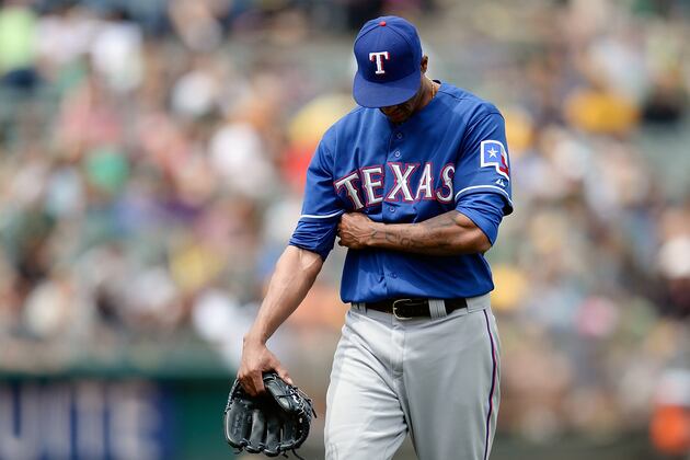 Rangers Place Ogando on DL