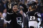 Kings Rally for 2 Late Goals in 4-3 Win vs. Sharks