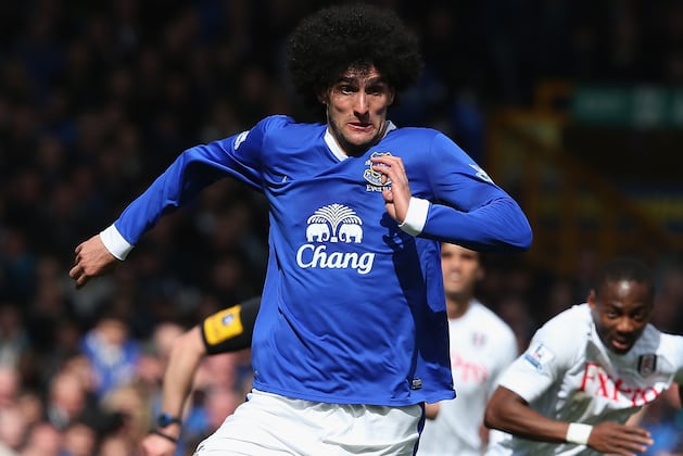 As Promised, Marouane Fellaini Colored His 'Fro Silver for Charity
