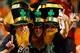 Notre Dame football fans at the 2012 BCS Championship