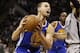 May 14, 2013; San Antonio, TX, USA; Golden State Warriors guard Stephen Curry (30) shoots against San Antonio Spurs guard Danny Green (right) during the second half in game five of the second round of the 2013 NBA Playoffs at the AT&T Center. Mandatory Credit: Soobum Im-USA TODAY Sports
