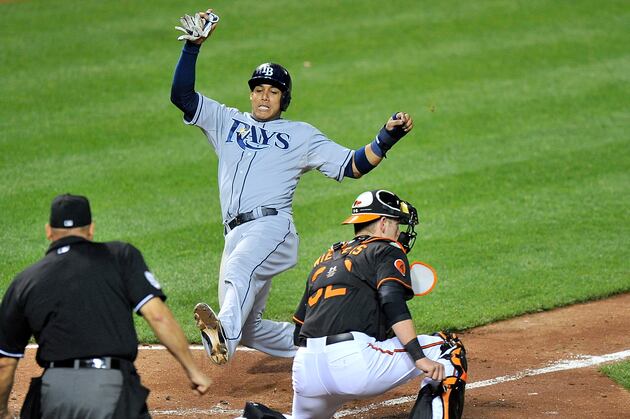 Rays 12, Orioles 10