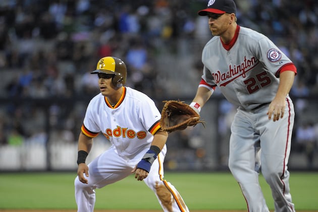 LaRoche, Nats Outlast Padres in 10 Innings
