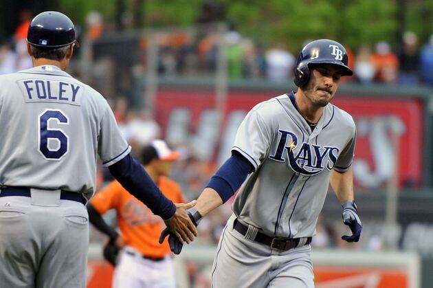 Joyce Has Career Day in Win over Orioles