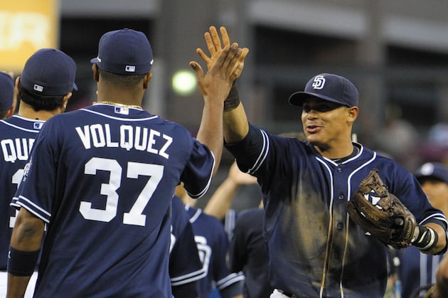 Padres Win Behind Stults, Cabrera