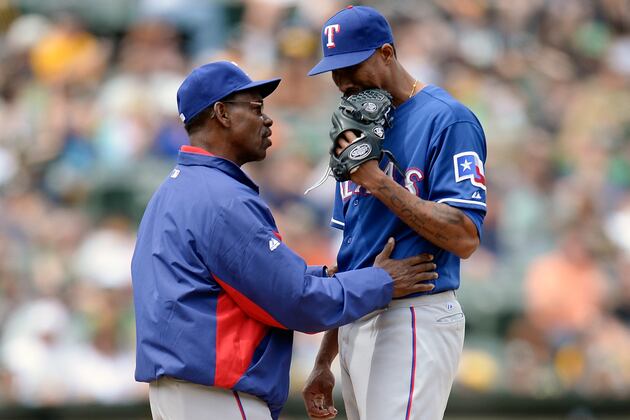 Washington: Alexi Ogando's Arm Had Been Hurting Prior to DL