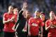 Sir Alex says goodbye after coaching the final match of his career.