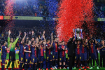 Barca Celebrates Title After Routine Valladolid Win 