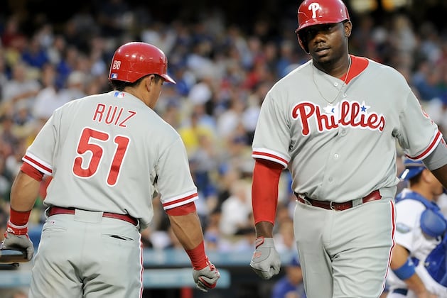 Carlos Ruiz, Ryan Howard Will Undergo MRIs on Monday