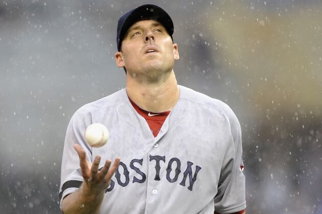 Lackey-Led Red Sox Withstand Delay, Twins