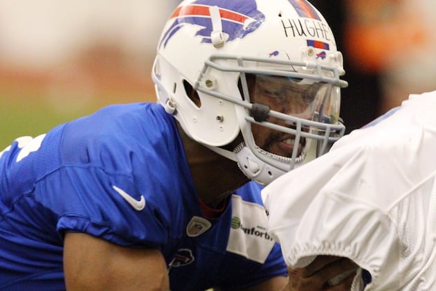 Ex-Frog Hughes Eager to Make Impact for Bills