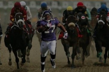Ray Rice Ran in the Preakness Stakes