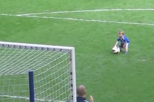 Chelsea Player's Adorable Son Adorably Scores Adorable Goal