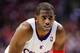 Apr 30, 2013; Los Angeles, CA, USA; Los Angeles Clippers point guard Chris Paul (3) during the Clippers loss to the Memphis Grizzlies in game five of the first round of the 2013 NBA Playoffs at the Staples Center. Mandatory Credit: Robert Hanashiro-USA TODAY Sports