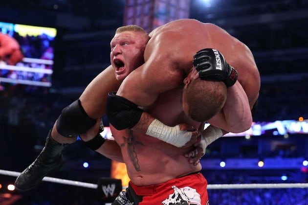WWE Extreme Rules 2013: What's Next for Brock Lesnar After Win over Triple H?