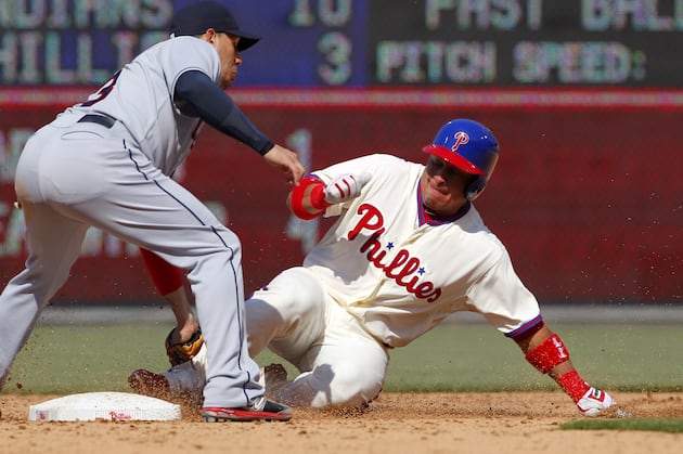Carlos Ruiz (Hamstring) Out Tonight vs. Marlins