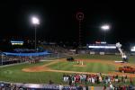 Human Cannonball Gets Big Air at Phillies Minor League Game