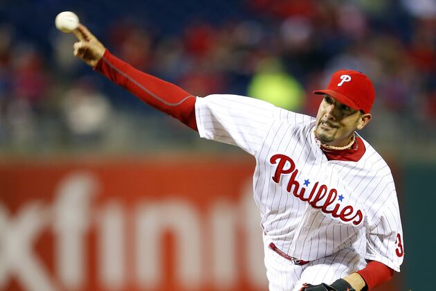 Phillies Place Mike Adams on DL Due to Back Strain