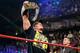 John Cena retained his title at Extreme Rules, despite not making it to his feet. Photo by: WWE