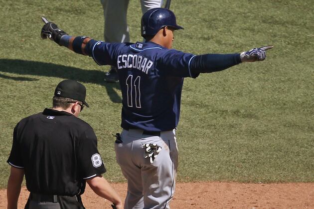 Escobar's Home Run Reaction Concerns Maddon