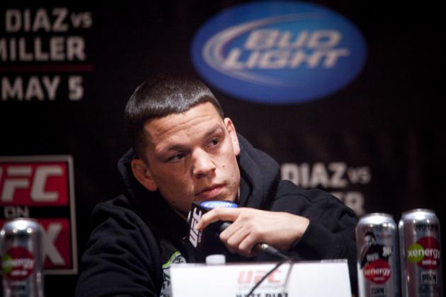 Nate Diaz's Manager Fighting a Losing Battle Regarding Diaz's Offensive Tweet